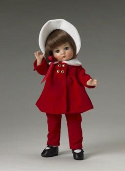 Effanbee - Patsyette - Red Velvet Cozy - Outfit